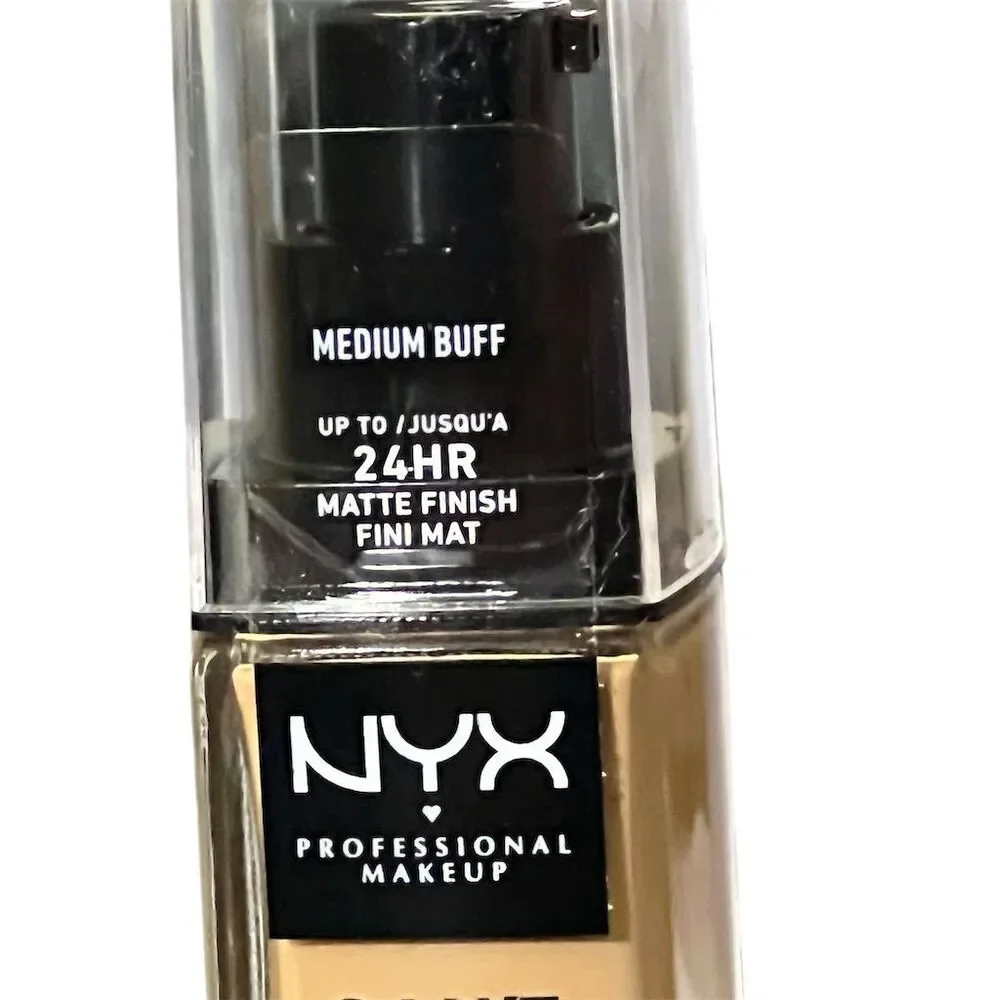 NYX Can't Stop Won't Stop Full Coverage Foundation Medium Buff